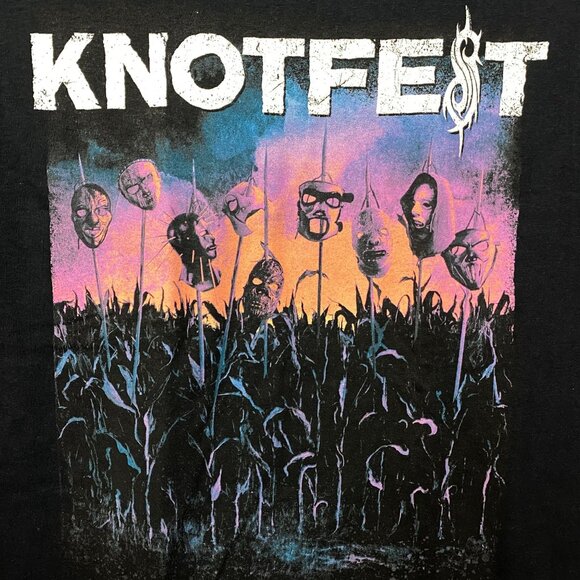 Knotfest Heavy Metal Music Festival T-Shirt Small - Picture 2 of 5